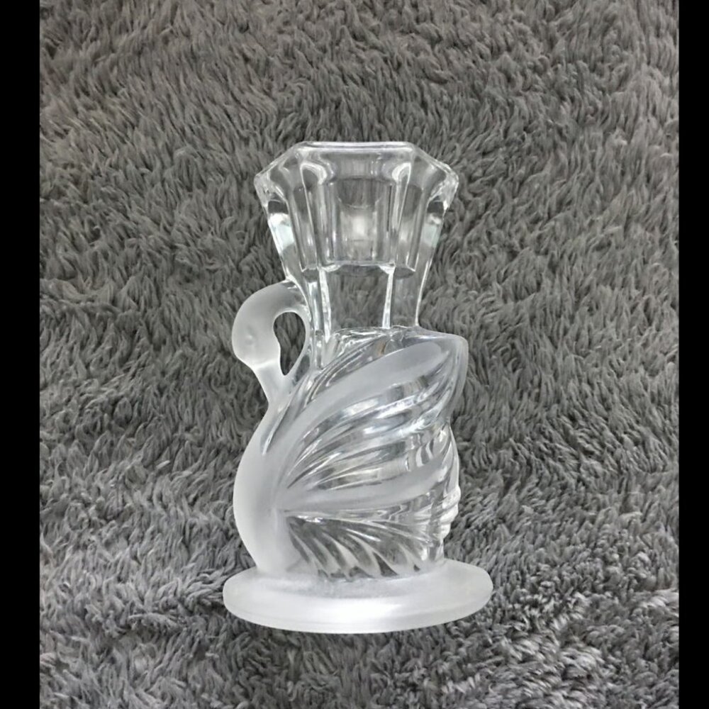 Vintage Swan Candle Holder